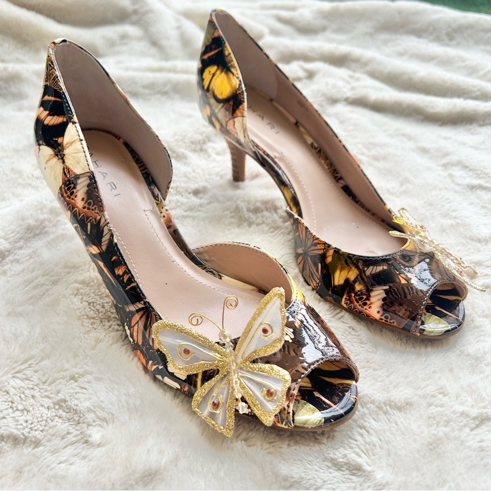 ❌SOLD❌ Reworked Fairycore Butterfly Heels